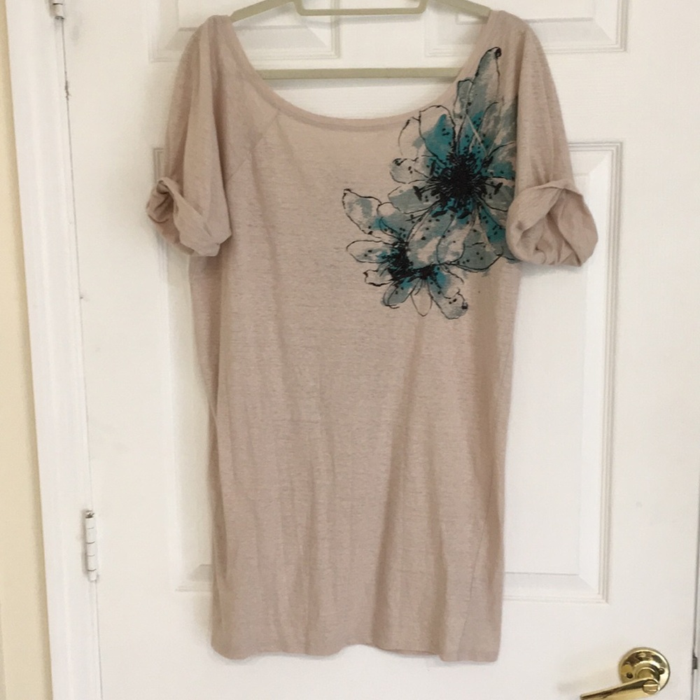 Juicy couture tunic beige medium with tags